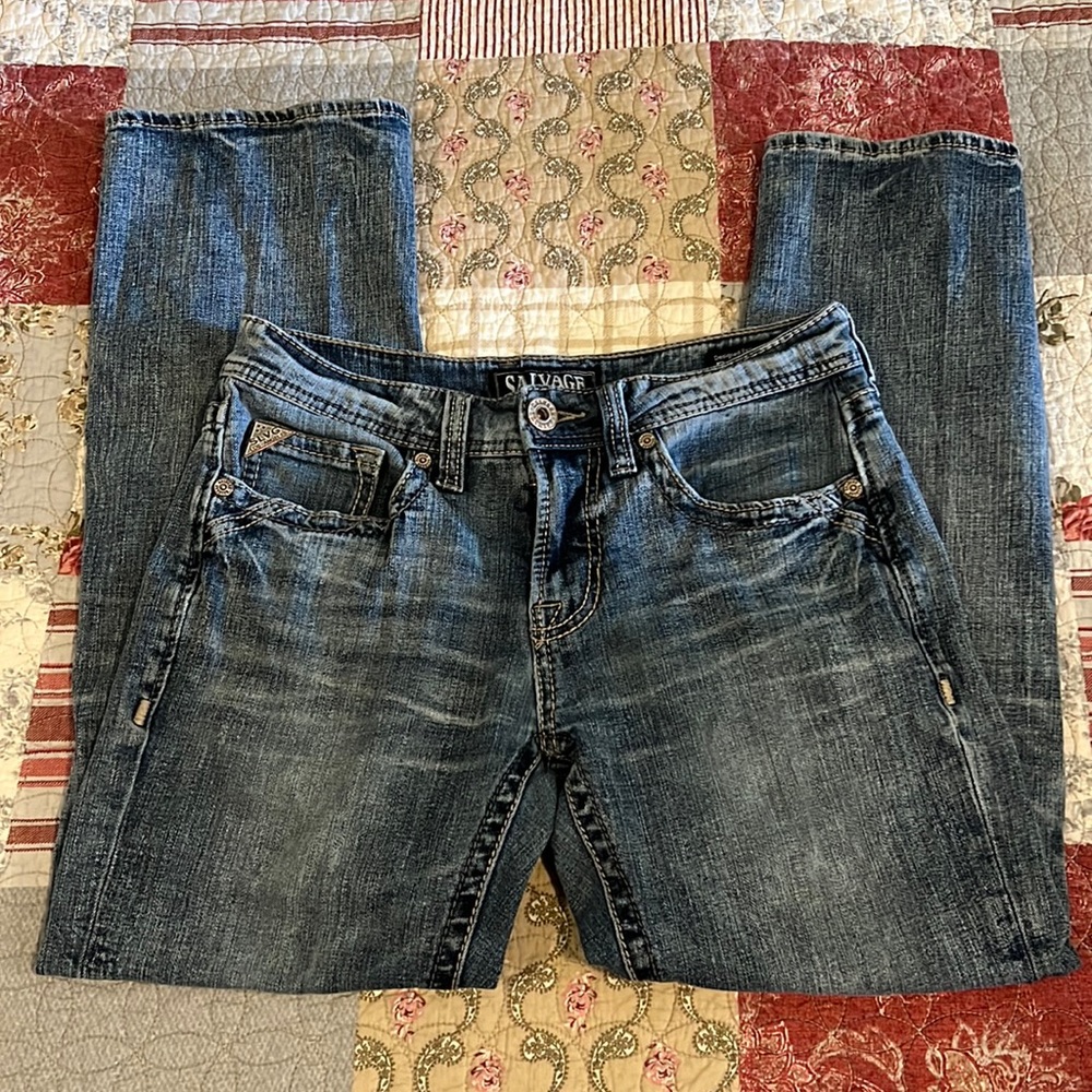 Salvage jeans boot cut 30” x 27”